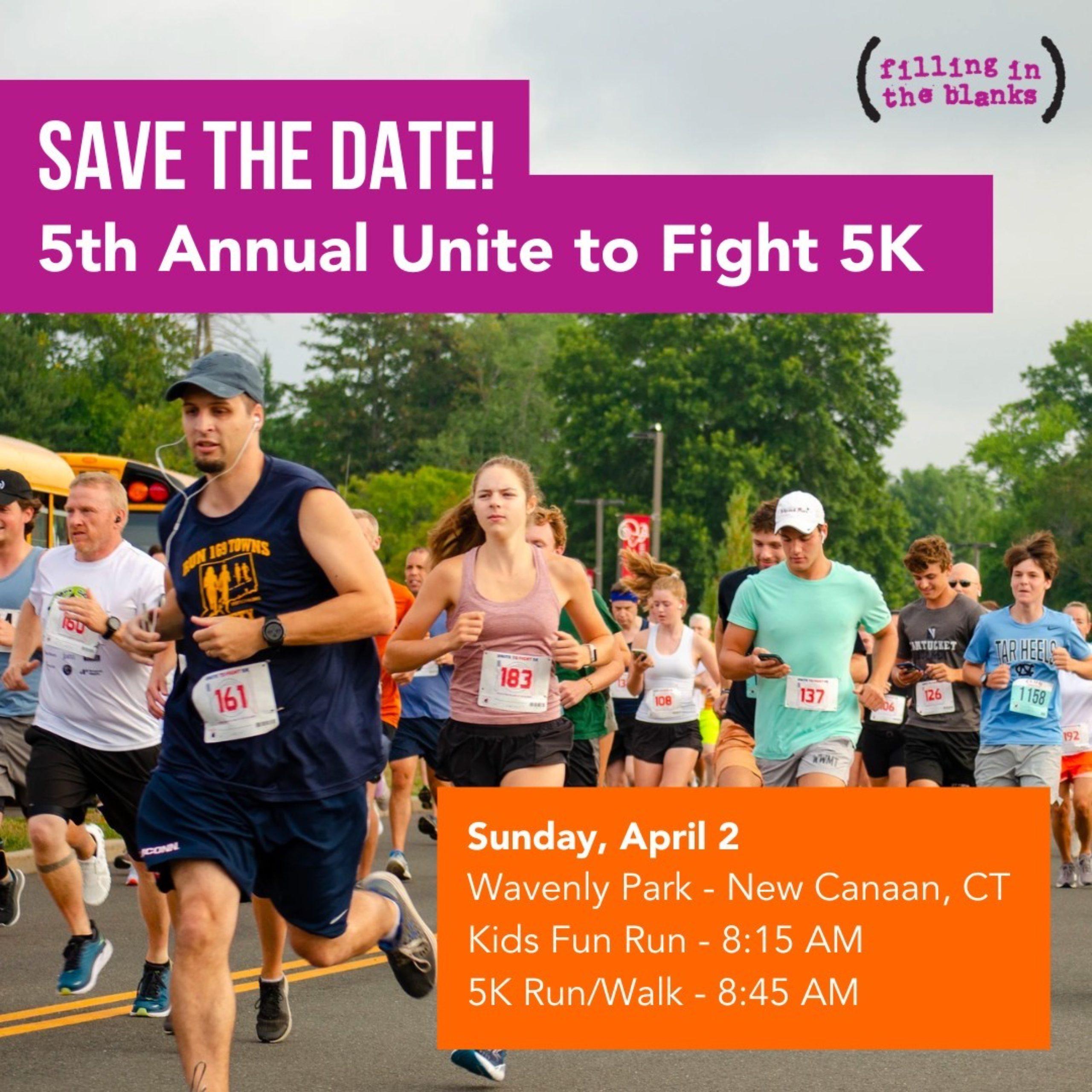 Filling in the Blanks Unite to Fight 5K 