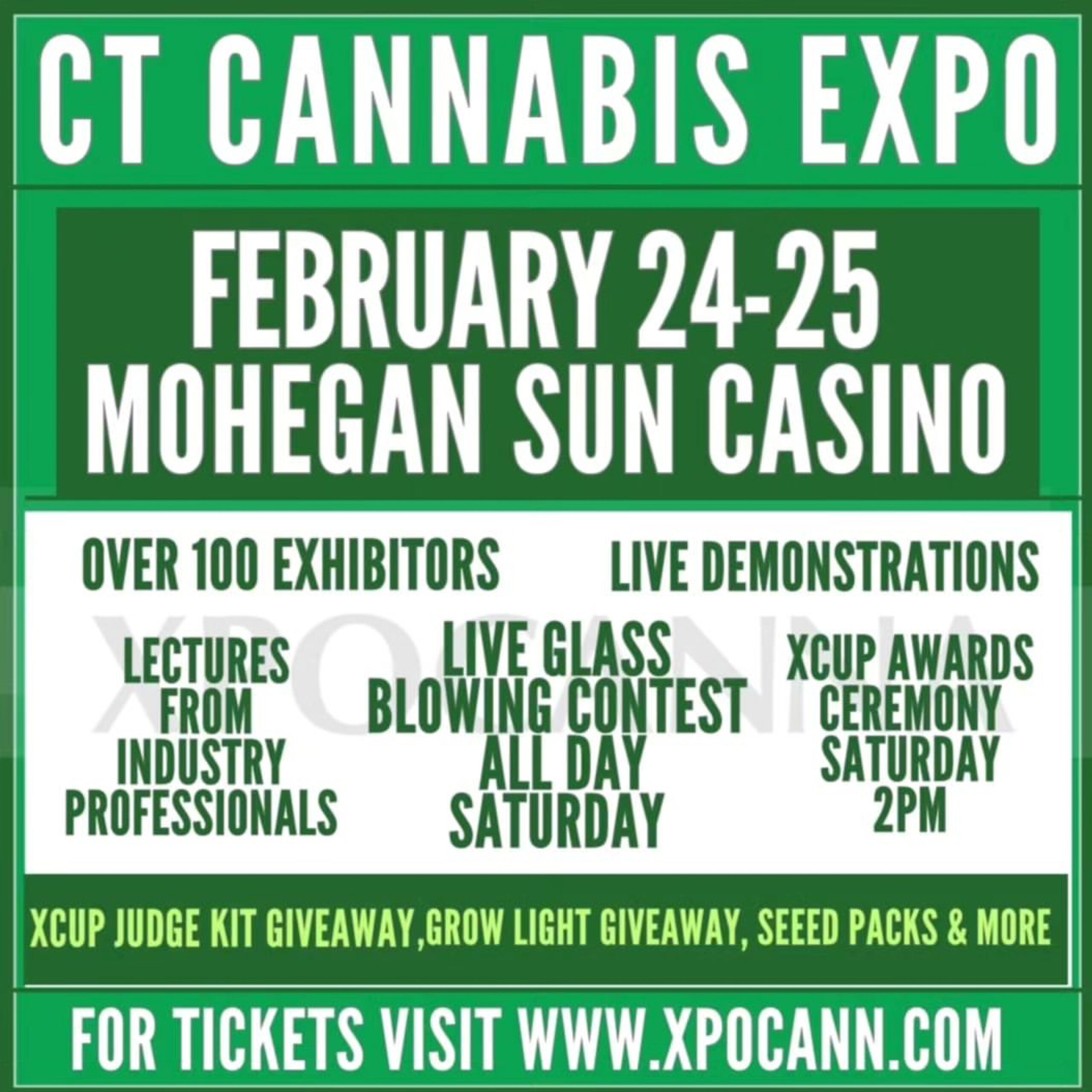 XPOCANNA takes place this weekend at Mohegan Sun!