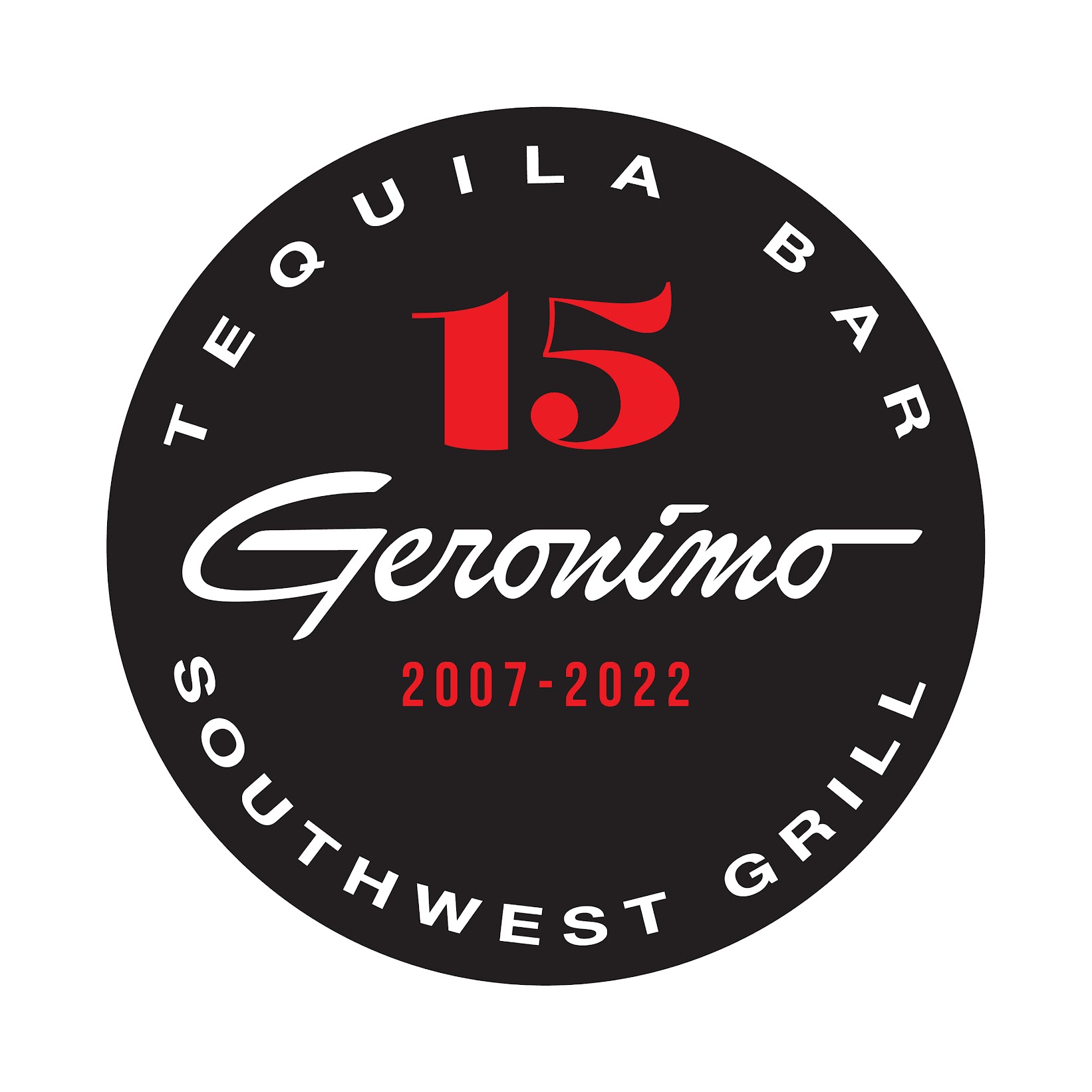 Geronimo Tequila Bar Celebrates its 15th Anniversary!