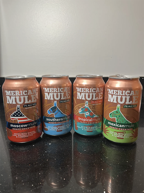 Have you tried this premium canned cocktail? Merican Mule