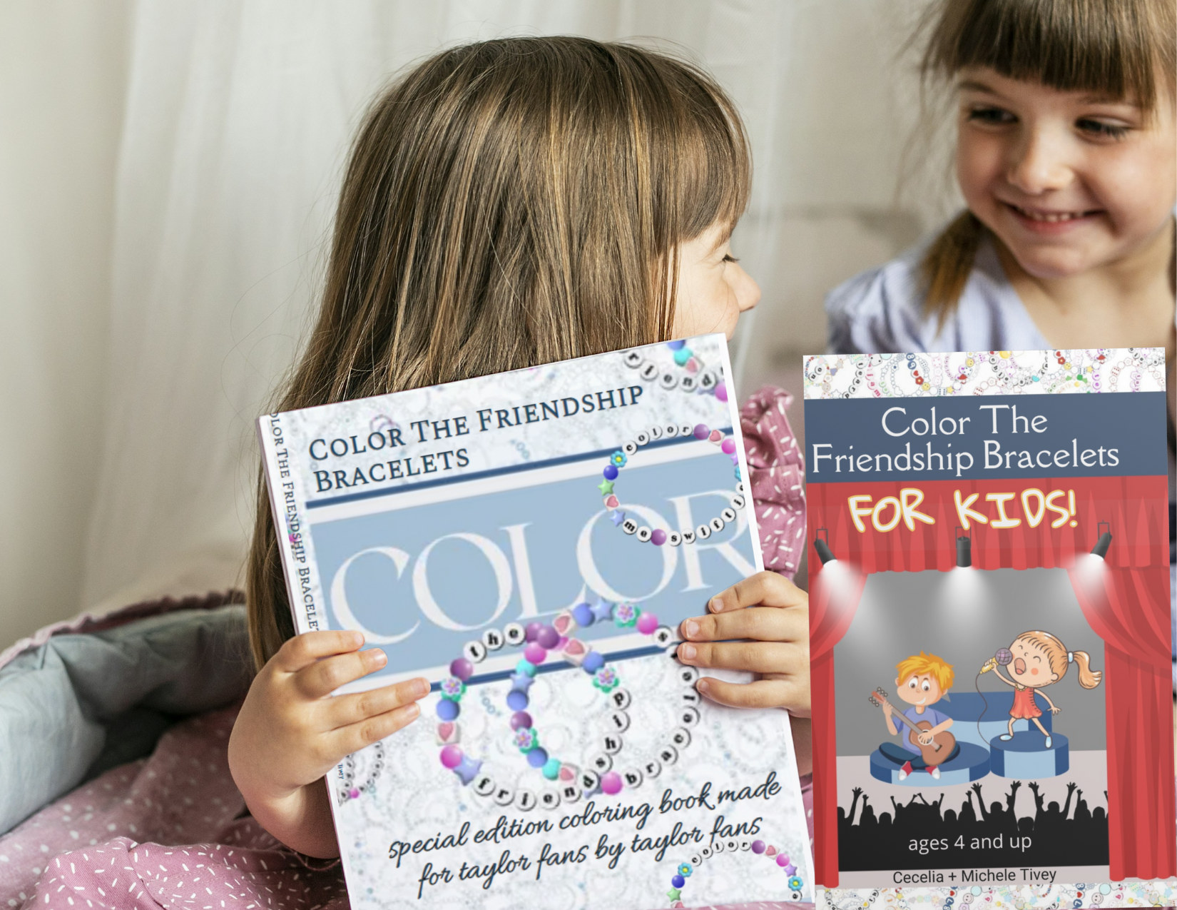 Fairfield County Mother-Daughter Duo Releases Coloring Books Celebrating the Taylor Swift Eras Tour and the Unbreakable Bond of Friendship Bracelets