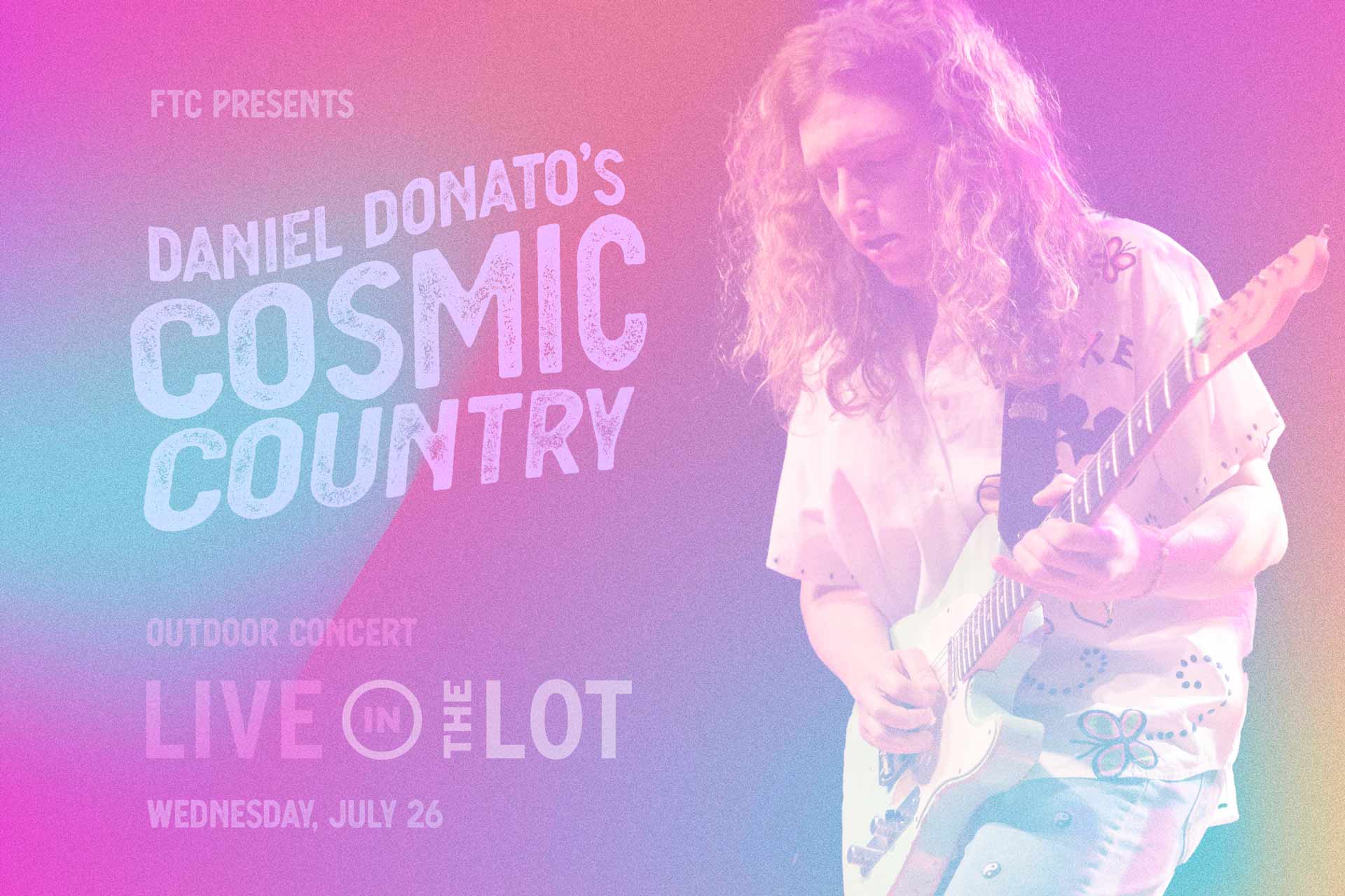 Daniel Donato is Performing at Fairfield theatre Company on Wednesday, July 26th!