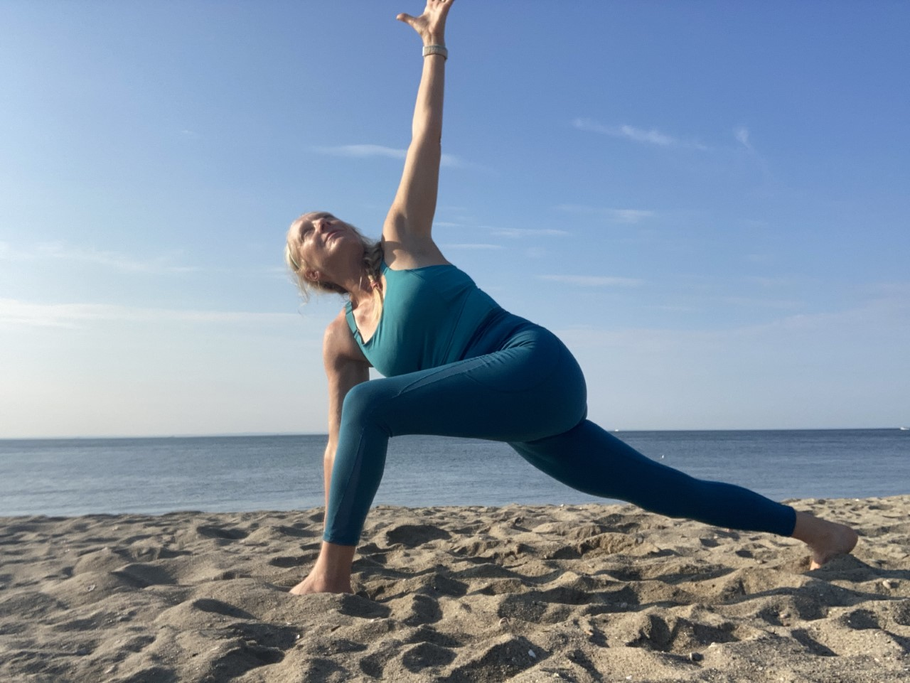 Beach Yoga at the Surfside hotel