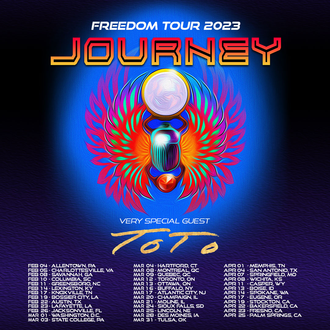 JOURNEY Celebrating the 50th Anniversary Freedom Tour 2023