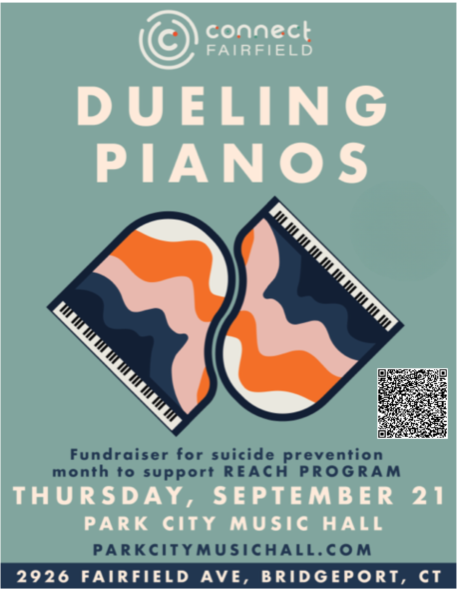 ConnectFairfield Dueling Pianos Fundraiser To Support Operation Hope