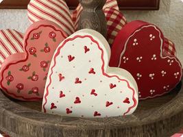 Painted Wood Hearts Workshop