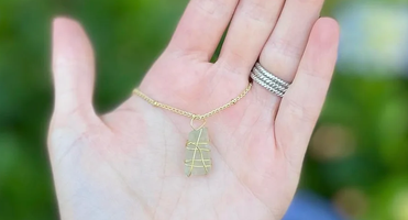 Wire Wrapped Sea Glass Necklaces