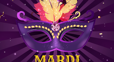 Mardi Gras Neon DJ Party