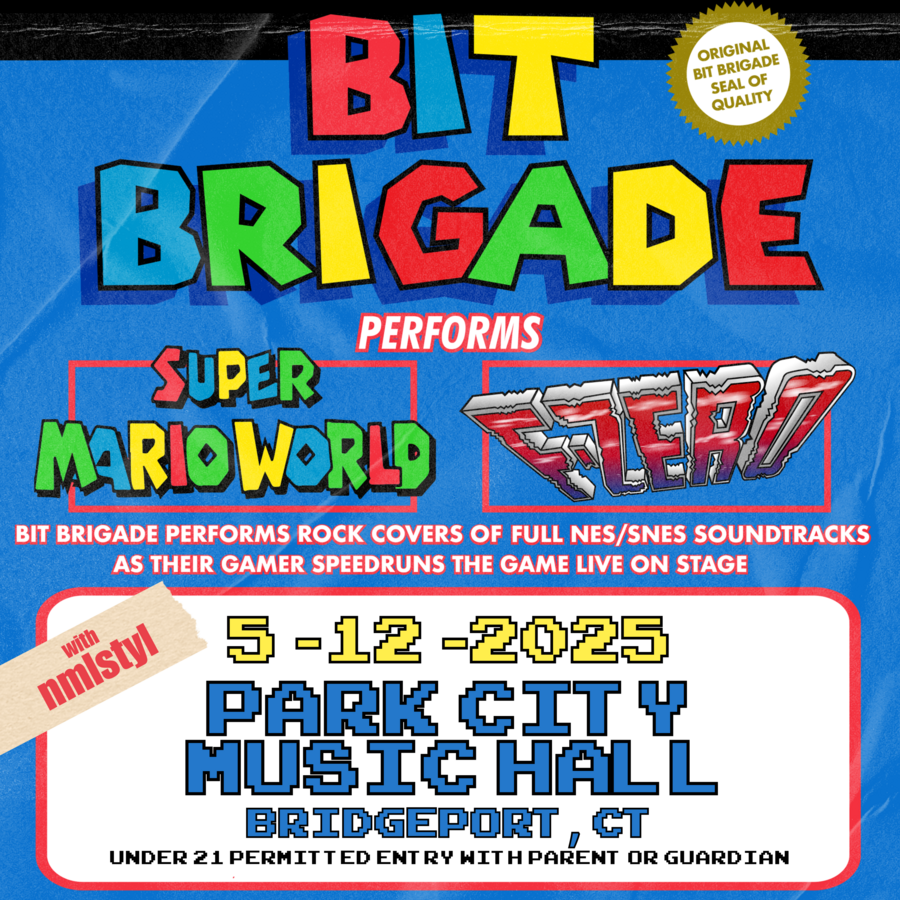 Bit Brigade Performs “Super Mario World” + “F-Zero” LIVE with nmlstyl