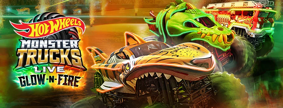 HOT WHEELS MONSTER TRUCKS LIVE GLOW-N-FIRE
