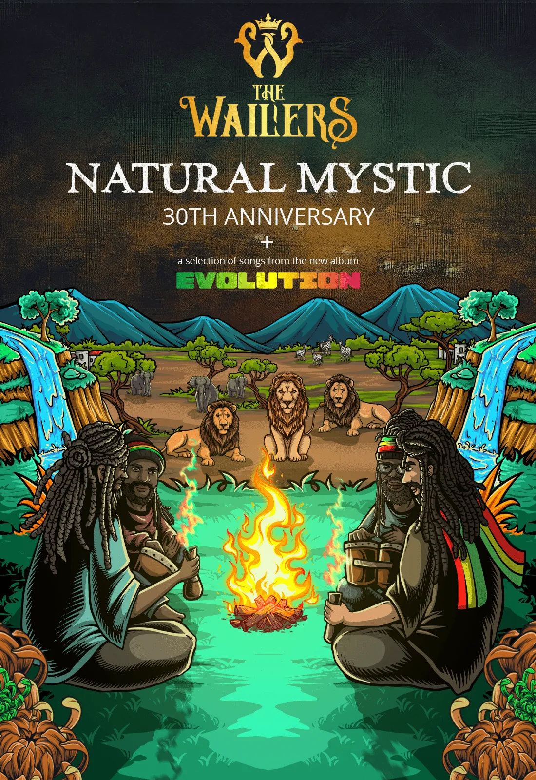 THE WAILERS 2025 NATURAL MYSTIC 30TH ANNIVERSARY TOUR