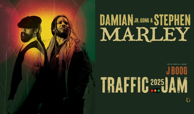 Damian “Jr. Gong” Marley & Stephen Marley with J Boog – Traffic Jam 2025 Tour