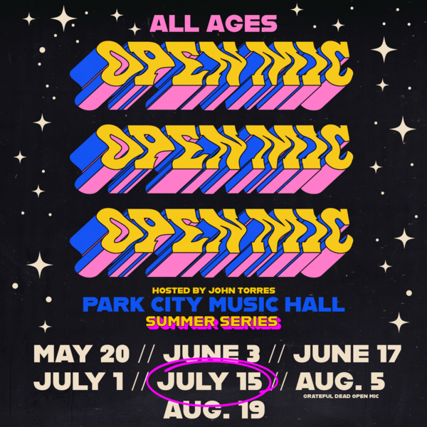Open Mic – Park City Music Hall