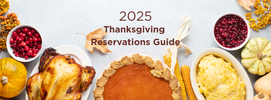Thanksgiving Reservations in Fairfield & New Haven County in 2025