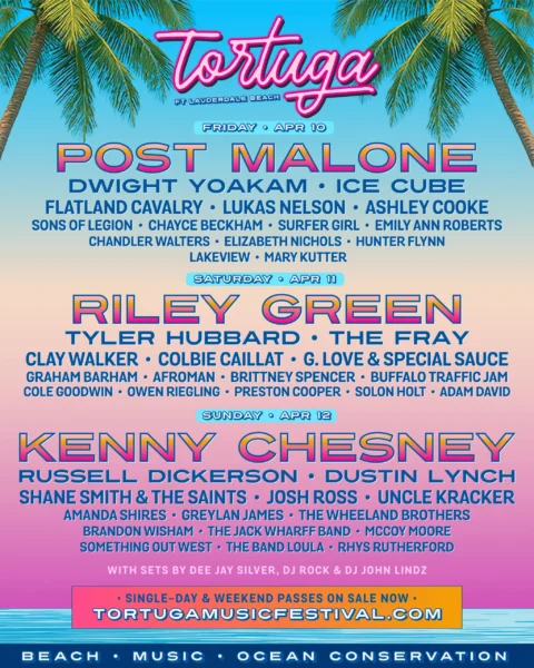 Tortuga Music Festival 2026: Country Music Meets the Beach