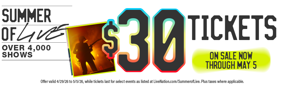 $30 Nights & Summer Lights: How Live Nation Is Turning Fairfield + New Haven Counties Into Your Concert Playground