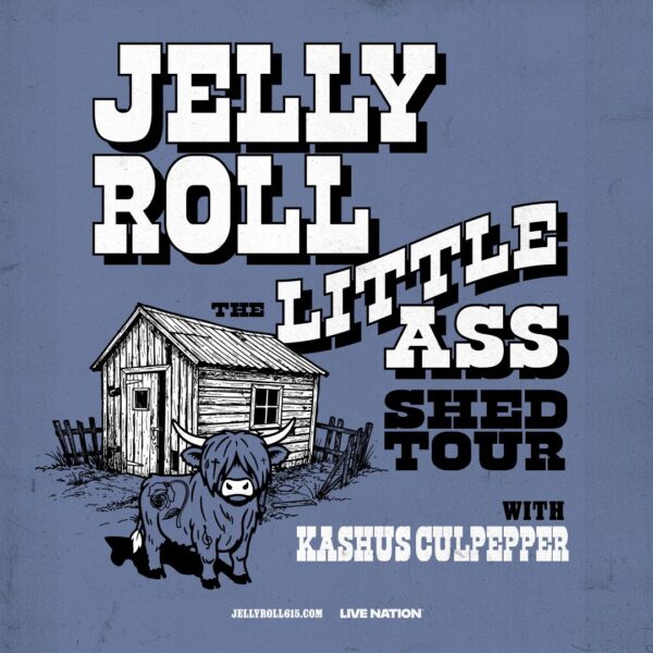 Jelly Roll Headlining The Little Ass Shed Tour 2026 at SPAC