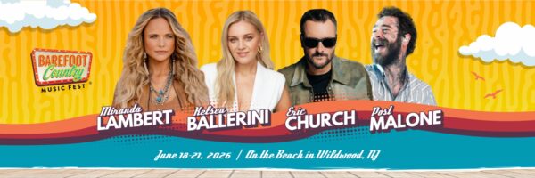 Barefoot Country Music Fest Brings Four Days of Beachfront Country to the Jersey Shore
