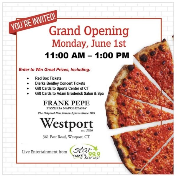 Frank Pepe Pizzeria Napoletana Sets Opening Date for Its New Westport Location